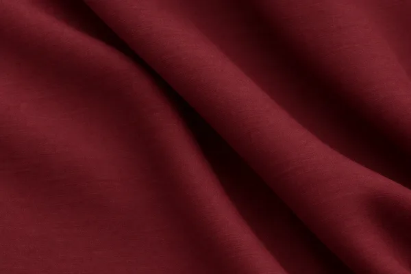 Chemise Viscolinho Manga Longa, cor Vinho, tecido de perto